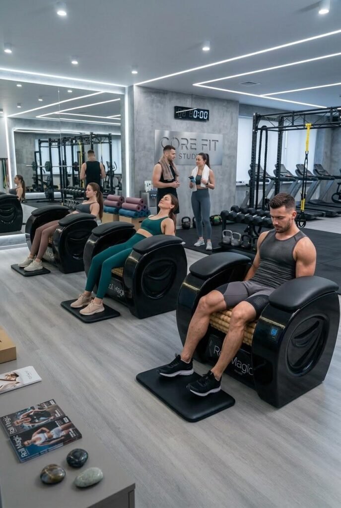 body rolling for body sculpting and contouring