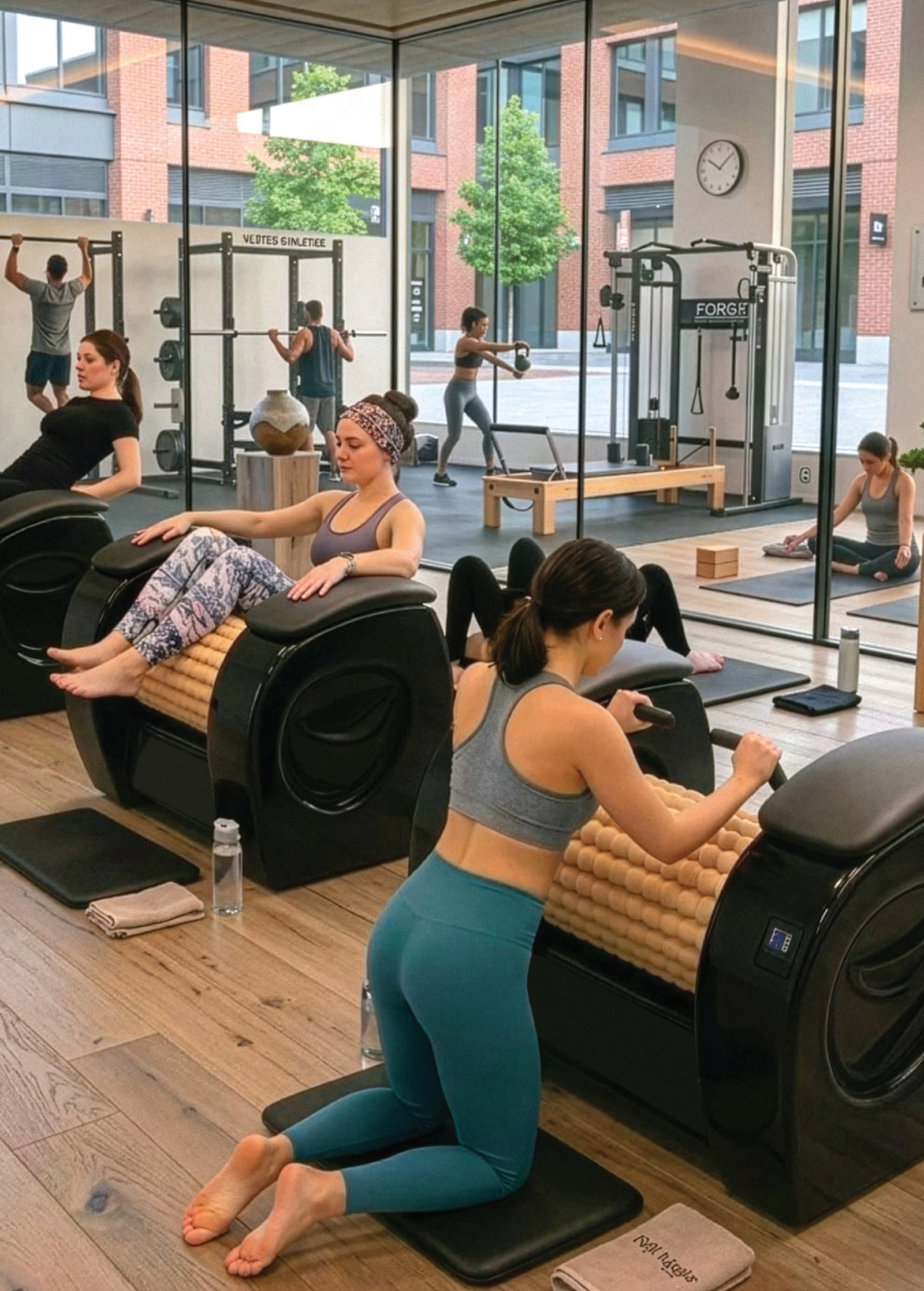 Professional body roller machine used for Corporate Wellness Spaces