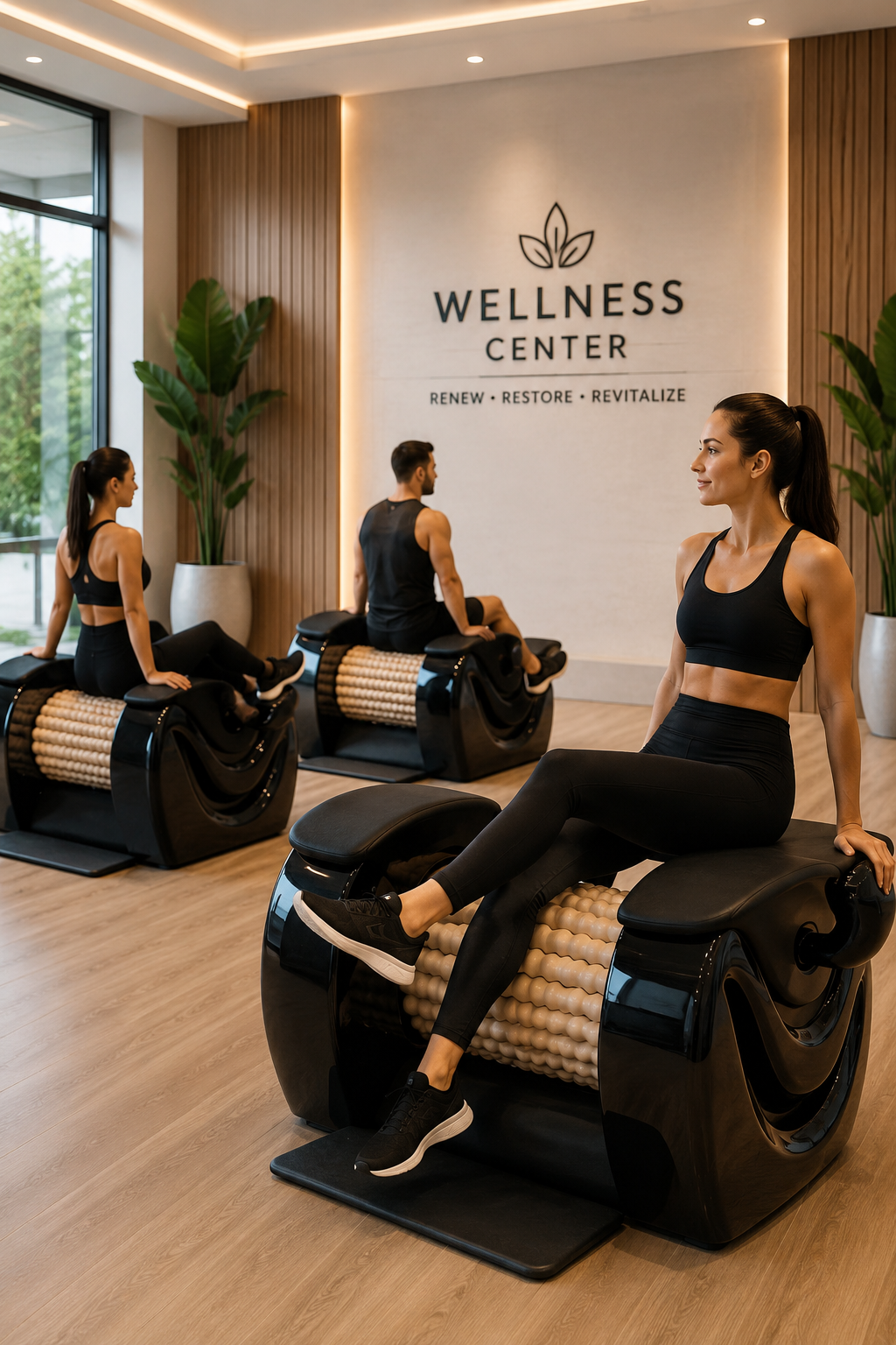 Professional body roller machine used for Wellness Centres